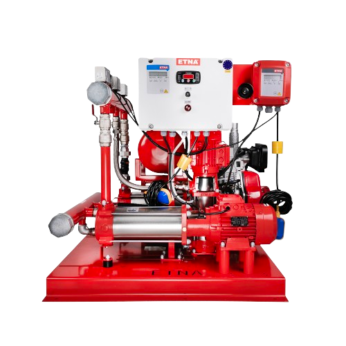 ETNA Pompa Konutsal Alarm Kitli Hidroforlar Y-KO + Dizel(yatay) Serileri